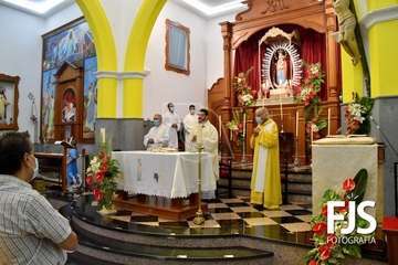  Telde rinde honores a la Virgen de Las Nieves con una solemne misa en Lomo Magullo/Francisco Javier Santana-TA.